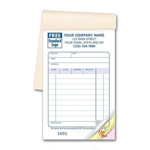 Ordini di Vendita NCR Personalizzati e Libretti di Ricevute e Fatture Personalizzati, Varie Dimensioni di Carta Autocopiativa - Product Image 4