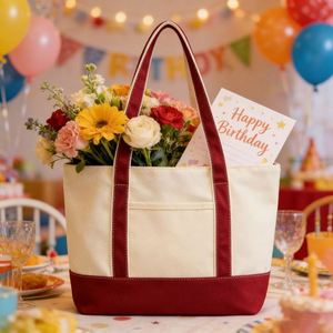 Custom Logo <b>Large</b> Capacity Patchwork Canvas Tote Handheld Crossbody Shoulder Multifunctional Beach Shopping <b>Bag</b> - Product Image 4