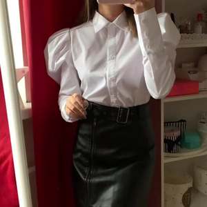 China Factories Feminine Puffed Top de manga larga Casual White Turn-Down Collar <span class=keywords><strong>Blusa</strong></span> Trending Ladies Elegant Shirts - Product Image 3