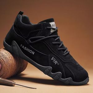 2024 hommes haute qualité respirant conseil baskets anti-dérapant travail et sport chaussures décontractées semelle intérieure en caoutchouc hiver chantier <span class=keywords><strong>de</strong></span> Construction - Product Image 6