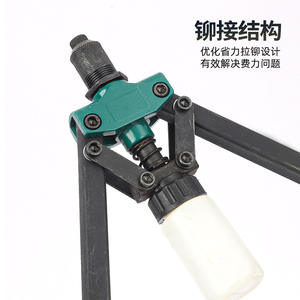 Pistola Remachadora Manual Hertz de 23 mm, Operación con una Sola Mano, Fácil de Usar, Herramienta de Remachado de Grado Industrial - Product Image 5