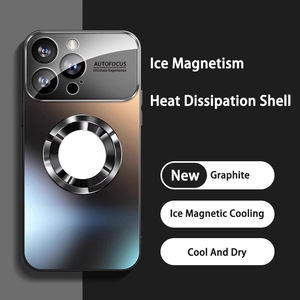 เคสโทรศัพท์แม่เหล็กสุดหรูพร้อมโฟกัสอัตโนมัติเคสเลนส์กล้องหน้าต่างขนาดใหญ่สำหรับ <span class=keywords><strong>iPhone</strong></span> 15 <span class=keywords><strong>PRO</strong></span> <span class=keywords><strong>MAX</strong></span> 14 13 <span class=keywords><strong>12</strong></span> <span class=keywords><strong>Pro</strong></span> - Product Image 4