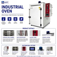 Four de séchage industriel à air chaud circulant, four de précision à contrôle de température élevé pour tests de durcissement et d'âge.