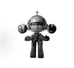 POP Mart 400% 1000% MEGA SKULLPANDA Cadeau Surprise pour <span class=keywords><strong>Michelle</strong></span> Basquet ART Series Ornements décoratifs à la mode - Product Image 6