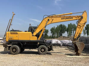 Excavadora hidráulica de rueda Hyundai USADA barata 210W-7 en Corea a la venta excavadora de alta calidad hecha en Corea - Product Image 4