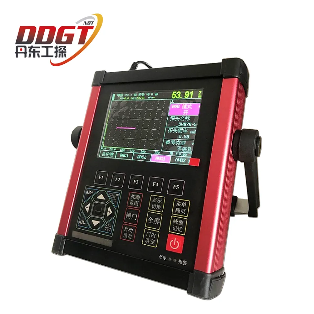 Ndt Draagbare Digitale Ultrasone Fout Detector DGT-FD100 Dac Avg <span class=keywords><strong>B</strong></span> Scan Ultrasoon Lassen Testapparatuur Met Pc Software
