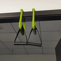 Barre de traction de porte WellShow, Installation sans vis barre de cadre de porte avec pince intelligente barre de menton Portable d'entraînement du haut du corps