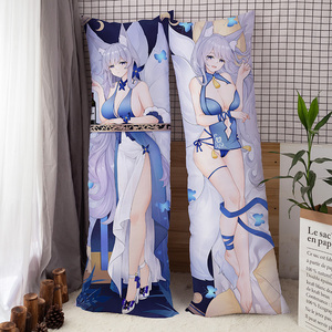 <strong>Anime</strong> Woven Solid Custom Print Eco-Friendly <strong>Body</strong> <strong>Pillow</strong> Cover for Fate/Grand Order Jeanne D'Arc Home Use Cartoon Dakimakura Case - Product Image 3