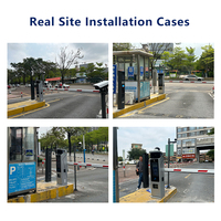 Barrière automatique de reconnaissance de plaques d'immatriculation (ANPR/LPR) pour parking extérieur KEMSI Shopping Mall, système de stationnement pour véhicules