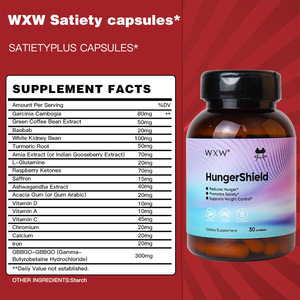 Las mejores tabletas adelgazantes de hierbas naturales de etiqueta privada OEM, cápsulas de saciedad para control de peso Ashwagandha, soporte para pérdida de peso, digestivo - Product Image 3