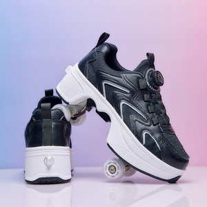 <span class=keywords><strong>Chaussures</strong></span> à roulettes 2-en-1 à <span class=keywords><strong>roues</strong></span> rétractables automatiques pour garçons et filles, <span class=keywords><strong>chaussures</strong></span> à roulettes OEM/ODM, <span class=keywords><strong>chaussures</strong></span> Heelie en gros - Product Image 3