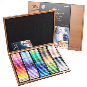 HA SHI ha shi soft oil pastels (50 sticks, 48 colors) art supplies