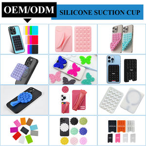 Support Téléphone Personnalisé à <span class=keywords><strong>Ventouse</strong></span> en Silicone, Fixation Adhésive Mains Libres, Adhérence Forte pour Selfies et Vidéos Durable - Product Image 4