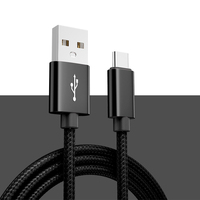 Câble de charge rapide USB Type-C en nylon tressé portable 1M 2M 3M pour iPhone 15/16 et pour Samsung Galaxy Mobile