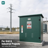 Boîtier de distribution de câbles extérieur 10 kV 630 A IP65 résistant à la corrosion pour projets ferroviaires et miniers