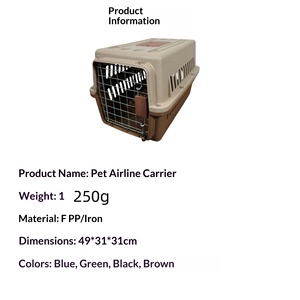 Sac de <span class=keywords><strong>transport</strong></span> pour animaux de compagnie, cage pour <span class=keywords><strong>chat</strong></span> et chien, portable, <span class=keywords><strong>transport</strong></span> d'animaux de compagnie, matériau PP, résistant à la compression, ventilé, valise à roulettes pour <span class=keywords><strong>avion</strong></span> - Product Image 4