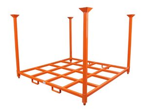 <strong>Factory</strong> Supply Industrial Logistics Foldable Stacking <strong>Rack</strong> Rolling Steel Cage Trolley Metal Shelves for Putting Cargo and <strong>Tires</strong> - Product Image 2