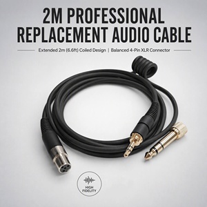 <span class=keywords><strong>Cable</strong></span> de <span class=keywords><strong>Audio</strong></span> de Repuesto para Auriculares Pioneer X10 Over-ear, <span class=keywords><strong>Cable</strong></span> de Repuesto para Auriculares <span class=keywords><strong>Sennheiser</strong></span> HD490PRO - Product Image 1