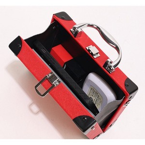 Bolso de mano con forma de radio retro para mujer, novedoso bolso cruzado de PU con asa superior para fiestas y uso diario. - Product Image 6