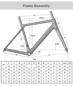 <span class=keywords><strong>Cadre</strong></span> de vélo de gravier en carbone Spcpycle G068 700x47C <span class=keywords><strong>cadre</strong></span> de vélo de gravier de <span class=keywords><strong>course</strong></span> avec HB-068 guidon intégré - Product Image 5