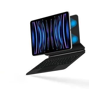 2025 thông minh bìa cho Apple <span class=keywords><strong>iPad</strong></span> Pro 13 M4 M5 RGB Backlit không dây cho <span class=keywords><strong>Bluetooth</strong></span> trường hợp bàn phím bền nhựa nổi từ - Product Image 5