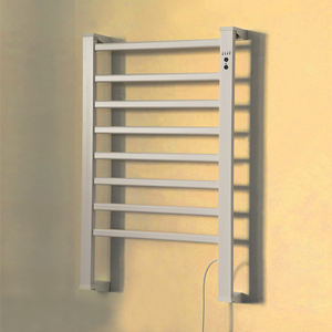 Sèche-serviettes électrique mural ou sur pied à 8 barres avec réglage de la température et minuterie 0-24 heures - Product Image 5