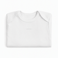 Mono de bebé OEM de fábrica, 100% algodón, manga corta, para recién nacido, unisex, liso, venta al por mayor, exportación