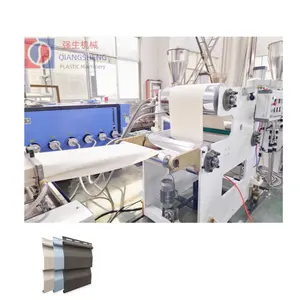 Plastic WPC Vinyl Siding Sheet Exterior Wall Cladding/PVC UPVC Ceiling Panel Wall Panel Tile Profile Production Line Machine