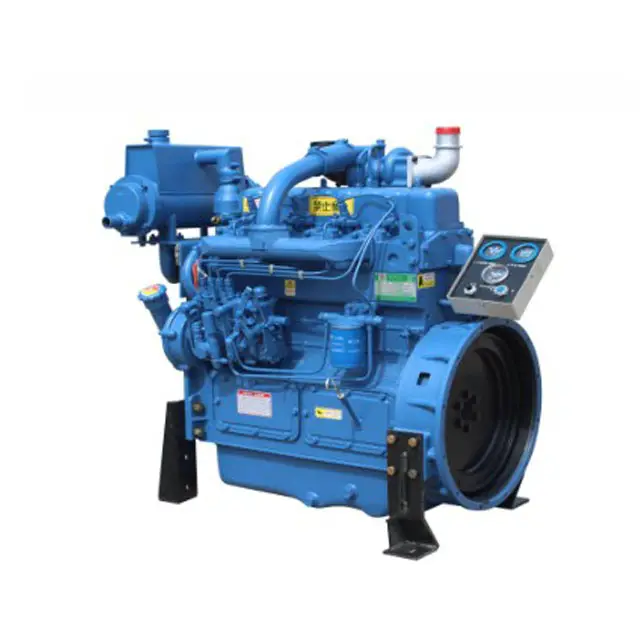 Акционный морской дизельный двигатель 30 кВт 40 кВт 50 кВт 63 кВт 84 кВт для лодки с высококачественной коробкой передач