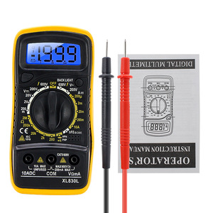OKYN3004 XL830L มัลติมิเตอร์แบบดิจิตอลพร้อมไฟแบ็คไลท์ เครื่องทดสอบความต้านทานกระแสไฟ AC/DC - Product Image 1