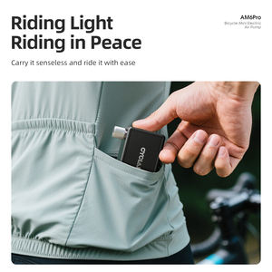 Pompe à pneus de vélo intelligente portable CYCLAMI AM6 Pro Mini, accessoires de cyclisme, pompe à air en aluminium, compresseur de vélo électrique - Product Image 5