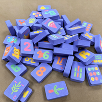 Tuiles flottantes personnalisées en mousse EVA, table de mahjong étanche, jeu de cartes de mahjong, jeu de dominos, accessoire portable pour piscine et fête