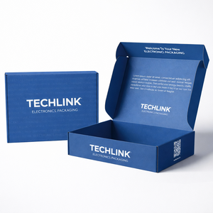 กล่องไปรษณีย์สำหรับกล้องติดรถยนต์ 3C Electronics กล่องบรรจุภัณฑ์สำหรับจัดส่งแบรนด์ดัง กล่องกระดาษลูกฟูก B E Flute พร้อมตัวเลือกแบบไดคัท ผู้ผลิตกล่องไปรษณีย์ - Product Image 5