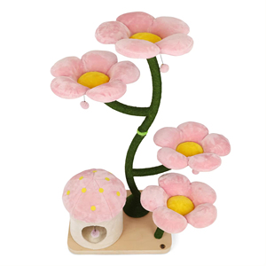 บ้านไม้ทรงดอกไม้ ต้นไม้ทรงหอคอย ไม้โมเดิร์นสำหรับปีนป่าย - Product Image 3