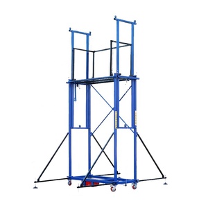 Chinesisches 500kg Faltbares Gerüst mit Schutzgeländer und Motorkernkomponente für Sicheres Heben bei Malerprojekten - Product Image 6