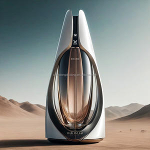 Bouteille en <span class=keywords><strong>verre</strong></span> personnalisée de 1000 ml, forme plate de qualité supérieure avec bouchon à couronne pour le brandy, le <span class=keywords><strong>cognac</strong></span>, la tequila, la vodka, le whisky, le stockage de liqueurs - Product Image 6