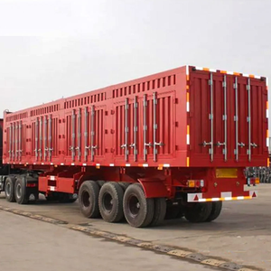 Fengniao 45ft/53ft Gooseneck Flatbed Trailer Hot Sale Heavy Duty Low Deck Dry <b>Van</b> Cargo <b>Box</b> Steel Semi Trailer Event price - Product Image 4