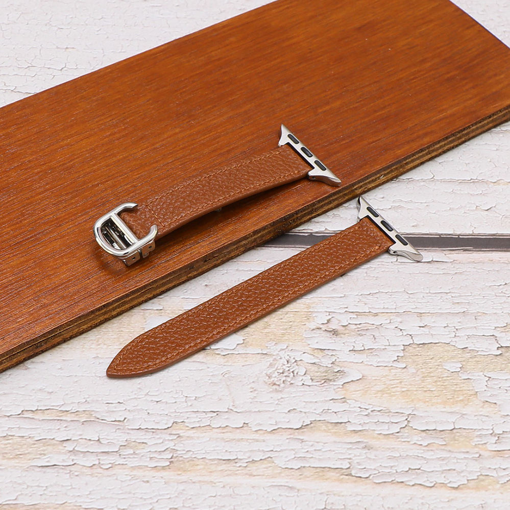 Light brown with litchi pattern