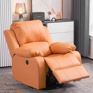 Sang Trọng Hiện Đại Phòng Khách Cá Nhân Điện Không Trọng Lực Chức Năng Điện Ngồi Có Thể Ngả Da Sofa Đầu Nghiêng Massage Ghế Kim Loại - Product Image 1