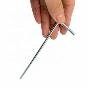 Piquets d'ancrage en forme de J modernes, piquets de tente en acier robuste, pointe en forme de burin, goupilles de fixation pour buts de football, tentes de camping, jardin - Product Image 4