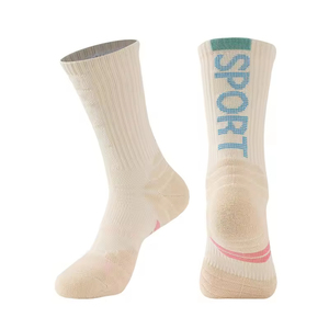 High Quality Manufacturer Custom Cotton Print Crew <b>Socks</b> Custom Embroidery Designer Sports <b>Sock</b> with Custom Sports Logo - Product Image 5