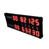 Sports de plein air Étanche Grandes manches Affichage LED Tableau de bord numérique Score Keeper Board pour Volleyball Badminton Padel