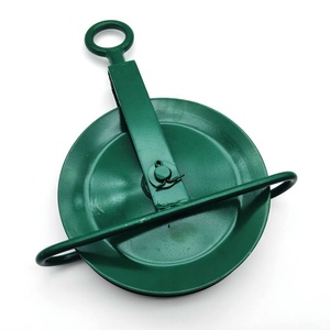 İskele malzemeleri kaldırma araçları Gin tekerlek 10in kaldırma tekerleği tüm çelik halat makarası yükleme kapasitesi ile test - Product Image 2