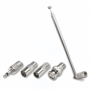 SIGNALWELL SW-TR-150 1 ensemble d'adaptateurs d'<span class=keywords><strong>antenne</strong></span> <span class=keywords><strong>radio</strong></span> DAB FM télescopiques, système mini-récepteur HiFi AV, longueur d'<span class=keywords><strong>antenne</strong></span> 750 mm, 7 sections - Product Image 2