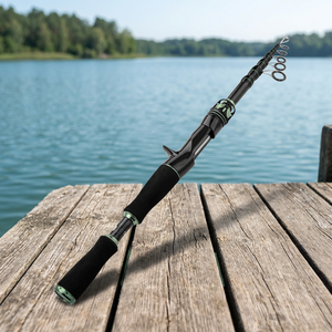 Canne à pêche robuste pour la pêche en mer, en eau salée, pour la pêche en bateau en haute mer, pour la pêche au gros gibier en haute mer, au thon - Product Image 1