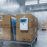 Registrador de Datos de Temperatura y Humedad en Tiempo Real 4G Desechable Serie M380 con Detección de Posición y Luz para Logística de Cadena de Frío Global