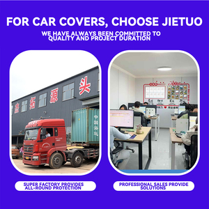 Oxford Cloth Universal <strong>Car</strong> <strong>Cover</strong> Sun And Heat Insulation With Season Protection Thickened Hail Resistance Coating - Product Image 2