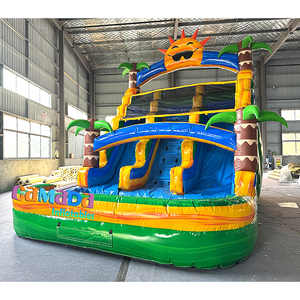 Toboganes Inflables con Diseño de Girasol para Adultos, Tobogán Acuático para Niños, Toboganes Comerciales para Exteriores y Piscinas para la <span class=keywords><strong>Playa</strong></span> - Product Image 3