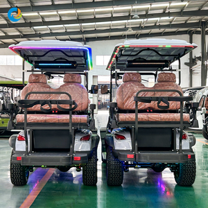 Carrito de Golf Eléctrico Personalizado 2026 de 48 Voltios con Motor de CA de 4KW, Buggy de Golf de 6 Plazas para Campos de Golf y Resorts - Product Image 4