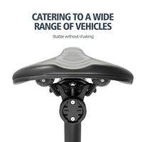 CYCLAMI vélo ordinateur support de montage support lumière universelle adapté rotatif pour Garmin Varia Radar support de feu arrière